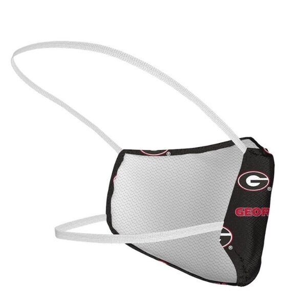 New in Package GEORGIA BULLDOGS NCAA Face Covering Face Mask Masks Set of 3 - Picture 5 of 6